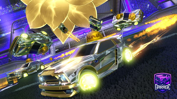 A Rocket League car design from Dragonshadows