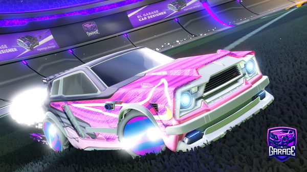 A Rocket League car design from RL-GHOST28
