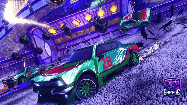 A Rocket League car design from EdgelessComic
