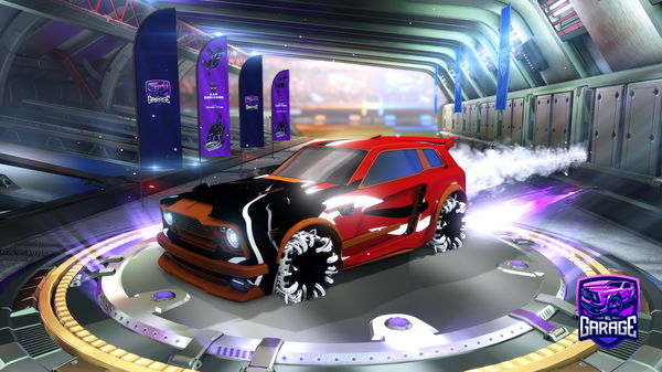 A Rocket League car design from ghost_Babir86