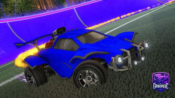 A Rocket League car design from afterglvwwwontt