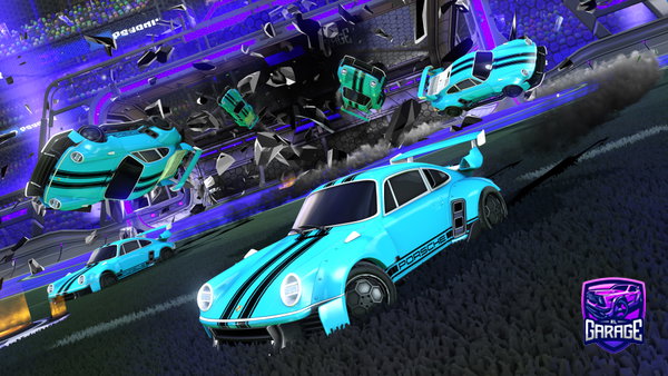 A Rocket League car design from Veast98