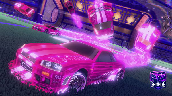 A Rocket League car design from Marvin1XD