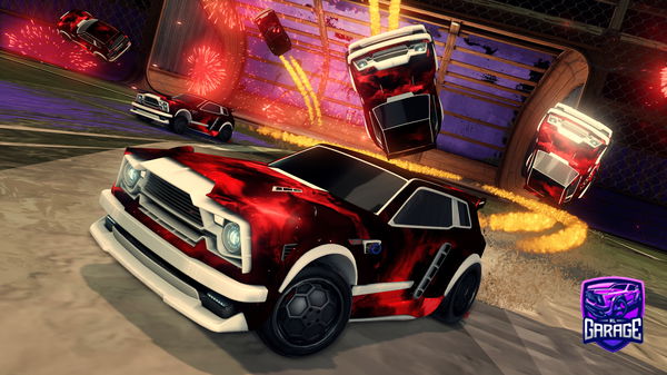 A Rocket League car design from Gummibear