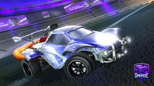 A Rocket League car design from noahokf094
