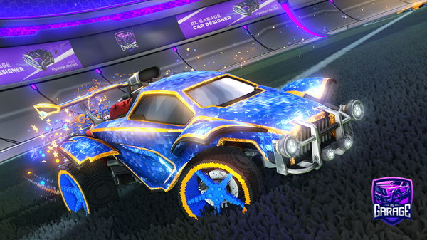 A Rocket League car design from TheCurtisTC