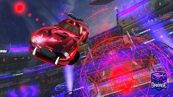 A Rocket League car design from Iceword