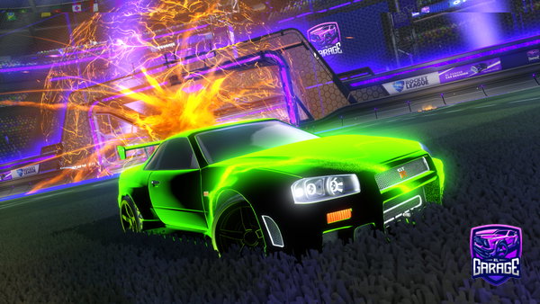 A Rocket League car design from Haze_LX