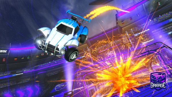 A Rocket League car design from -secretRL-