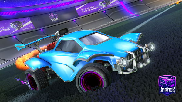 A Rocket League car design from azzyro