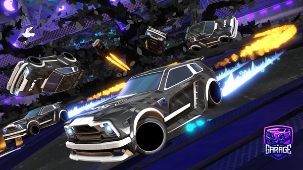 A Rocket League car design from firetwin