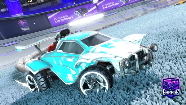 A Rocket League car design from flakie1110