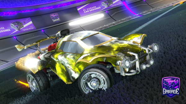 A Rocket League car design from GM_GameMaster