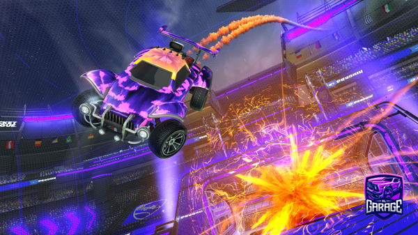 A Rocket League car design from toastyhamster_