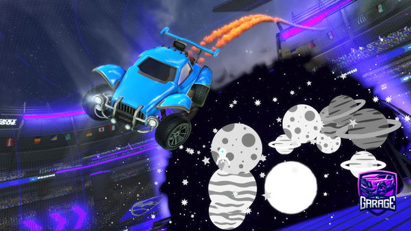 A Rocket League car design from Kazuya754