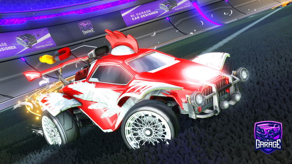 A Rocket League car design from Hdub