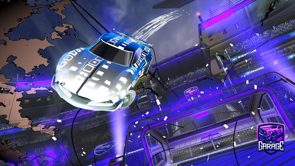 A Rocket League car design from roboraptor08