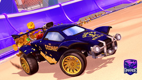 A Rocket League car design from Enderben7