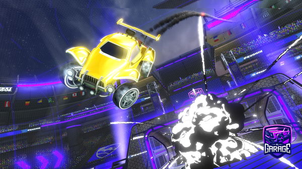 A Rocket League car design from Mikael_Meyers