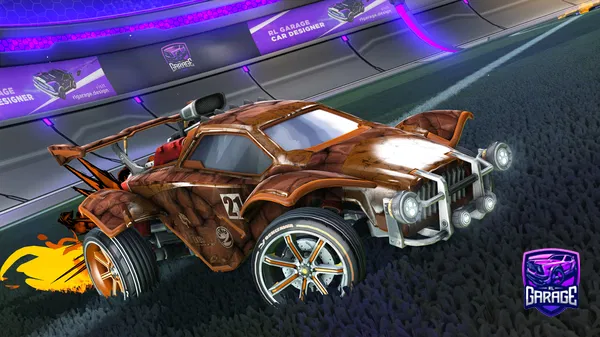 A Rocket League car design from ChuckNorris1583