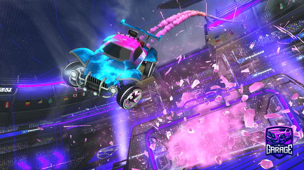 A Rocket League car design from DrTaco27