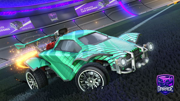 A Rocket League car design from SLG_Name