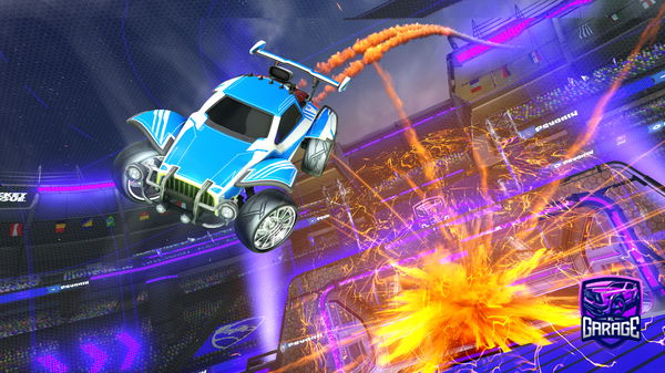 A Rocket League car design from Gigalyth