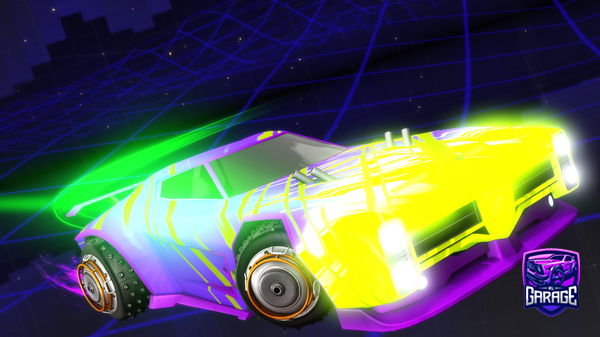 A Rocket League car design from kakalal22