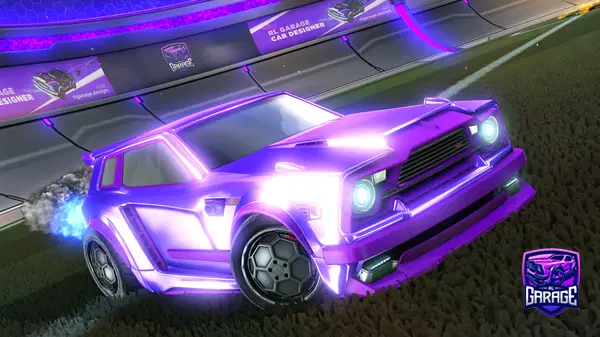 A Rocket League car design from Fraggsta