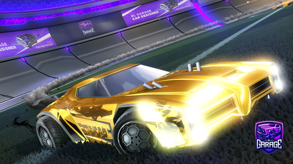 A Rocket League car design from rocketechange