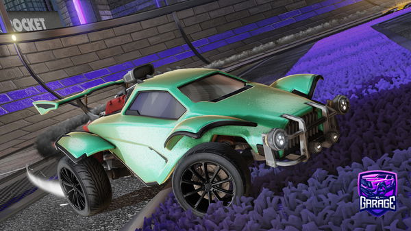 A Rocket League car design from BOBALOBAYOUS