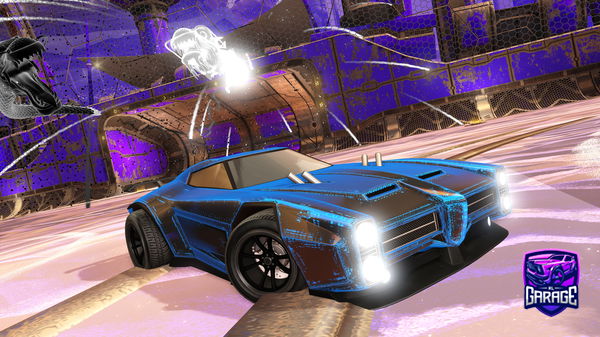 A Rocket League car design from tikoo