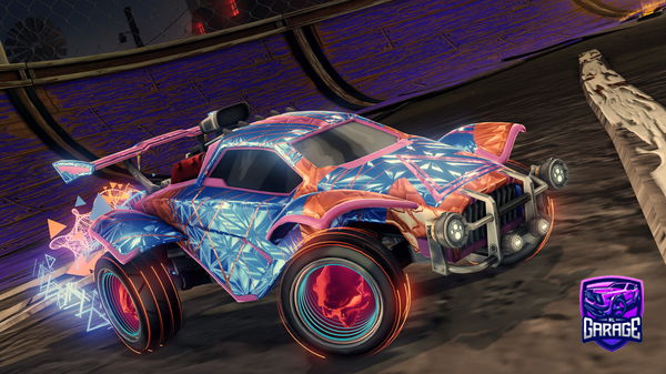 A Rocket League car design from ItsGiuze