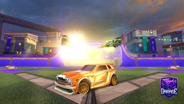 A Rocket League car design from Emperor35
