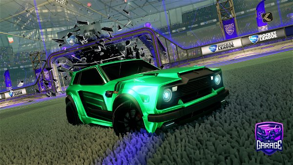 A Rocket League car design from Pulse_Qwerty