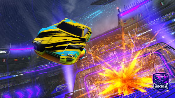 A Rocket League car design from Nighthawk726354