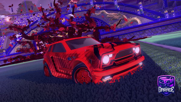 A Rocket League car design from Spitze-Kreis