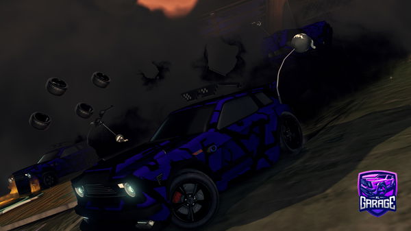 A Rocket League car design from crazyowin1