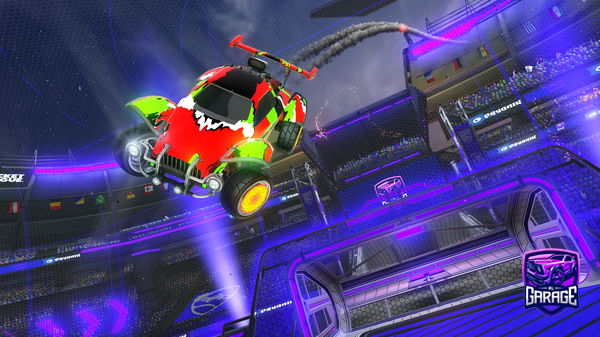 A Rocket League car design from Rezquiem