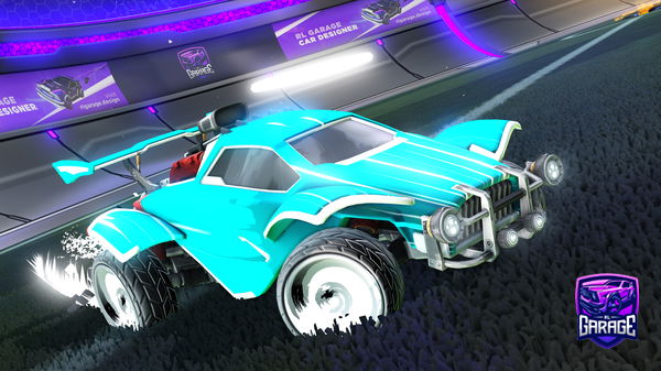 A Rocket League car design from ZoroBear