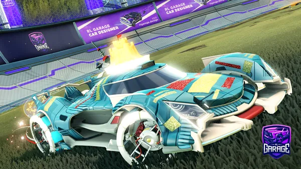 A Rocket League car design from Colognekid