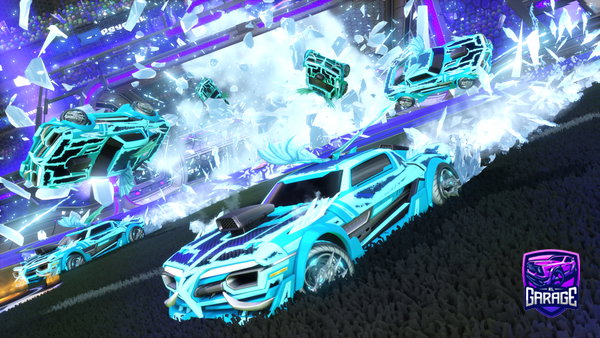A Rocket League car design from Squishy3800