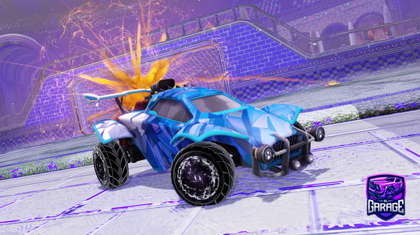 A Rocket League car design from yzorf