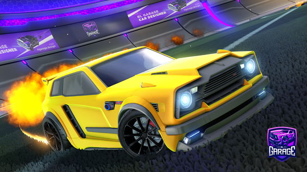 A Rocket League car design from OGBusterB