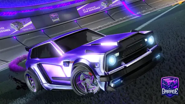 A Rocket League car design from SilverGoal_FR