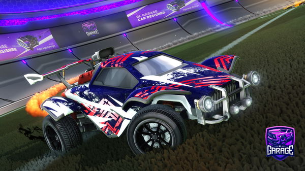 A Rocket League car design from Marten_VV