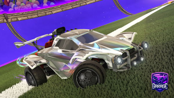 A Rocket League car design from Icerhound88