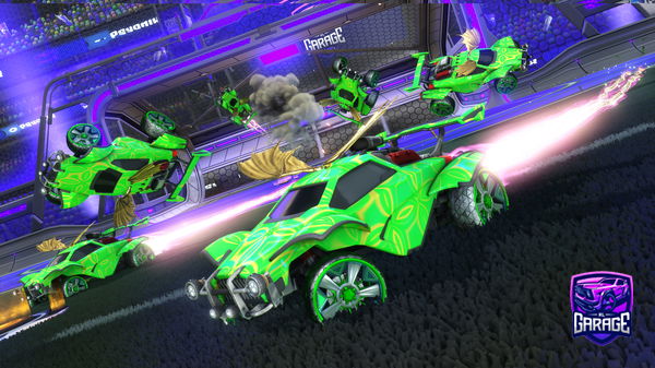 A Rocket League car design from Sleepless8