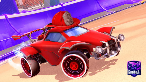 A Rocket League car design from gnatc