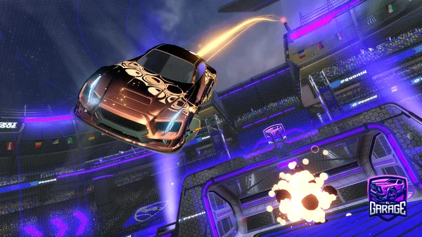 A Rocket League car design from Scechy_RLPL